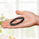8mm Black Glass Beads